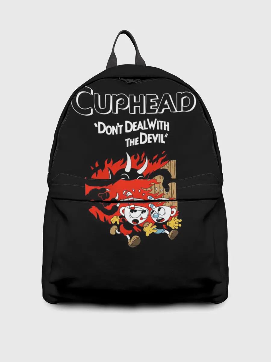 Рюкзак джинсовый / Cuphead