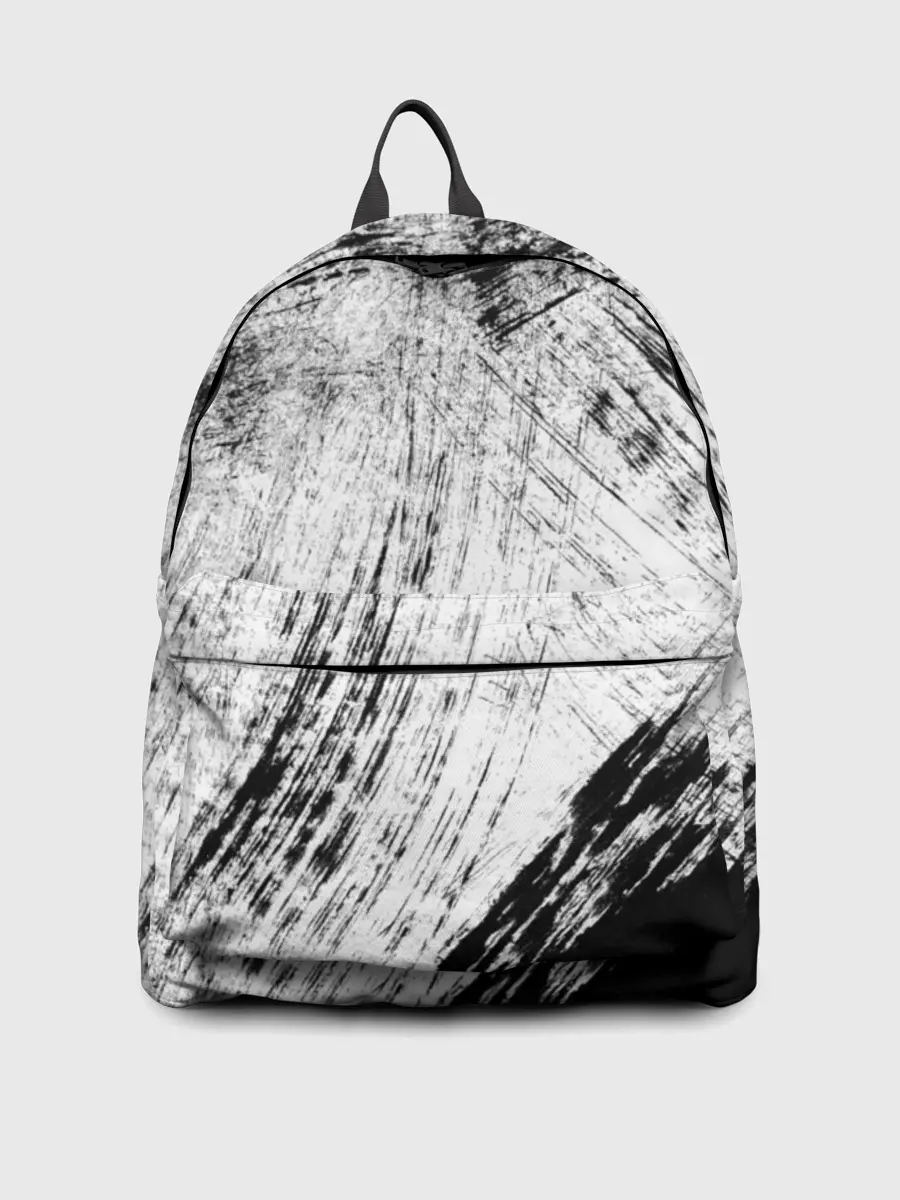 Рюкзак джинсовый / Серые штрихи