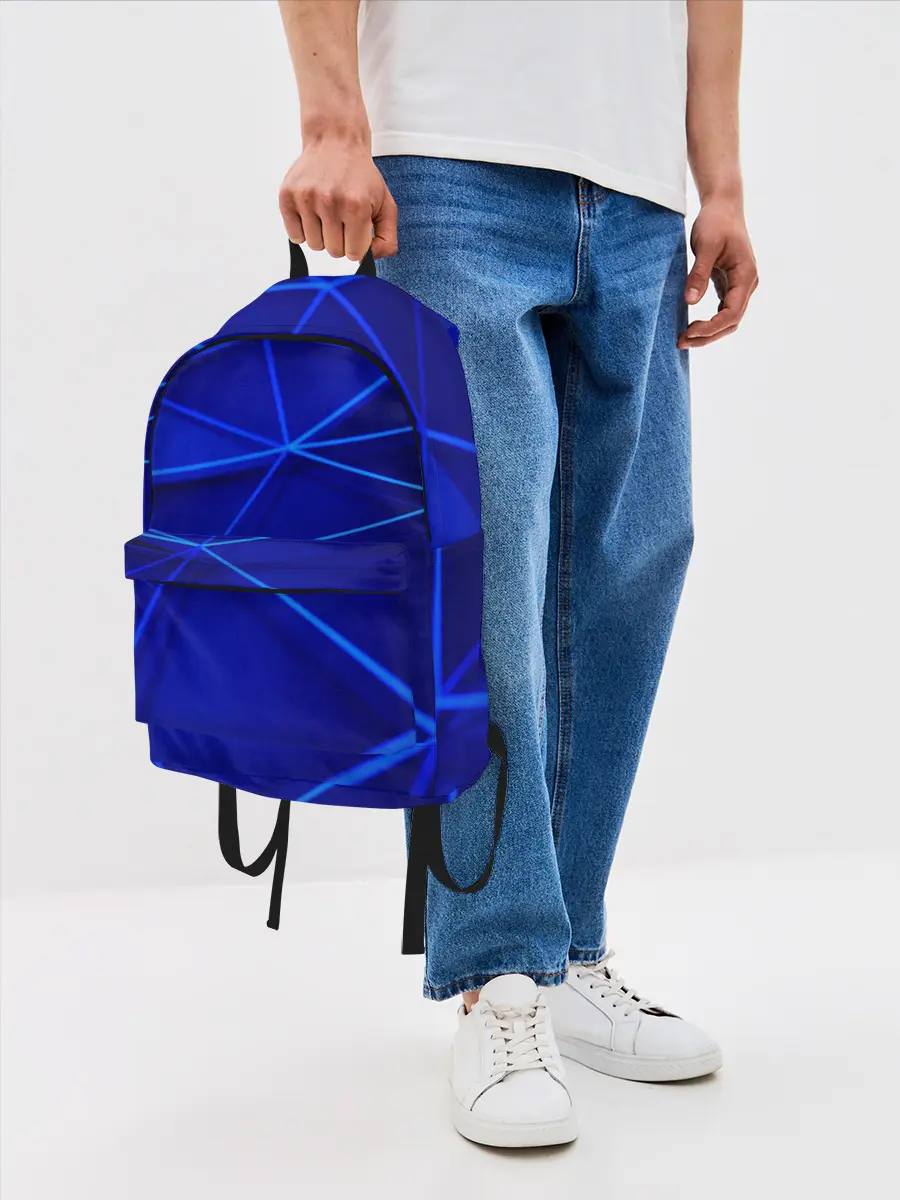Рюкзак джинсовый / delta abstraction