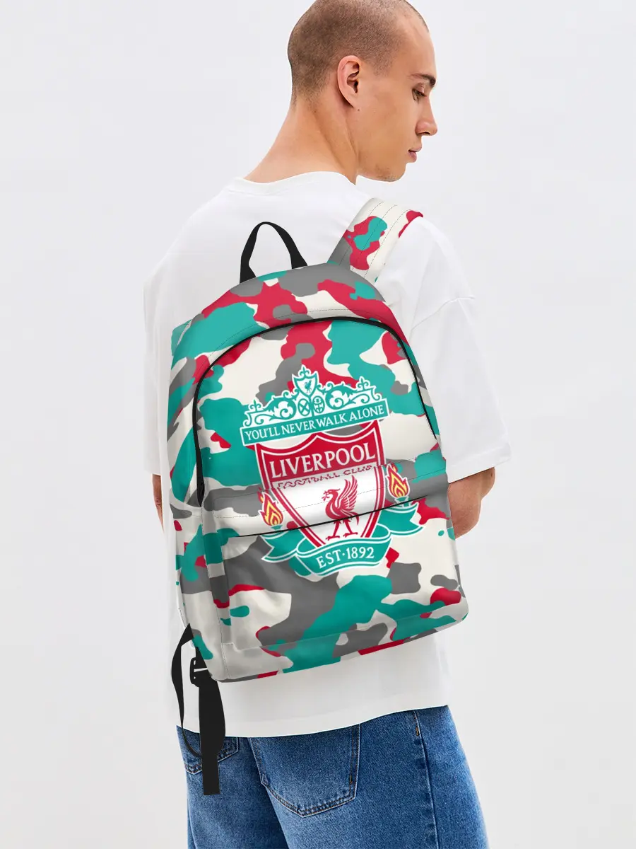 Рюкзак джинсовый / FC Liverpool