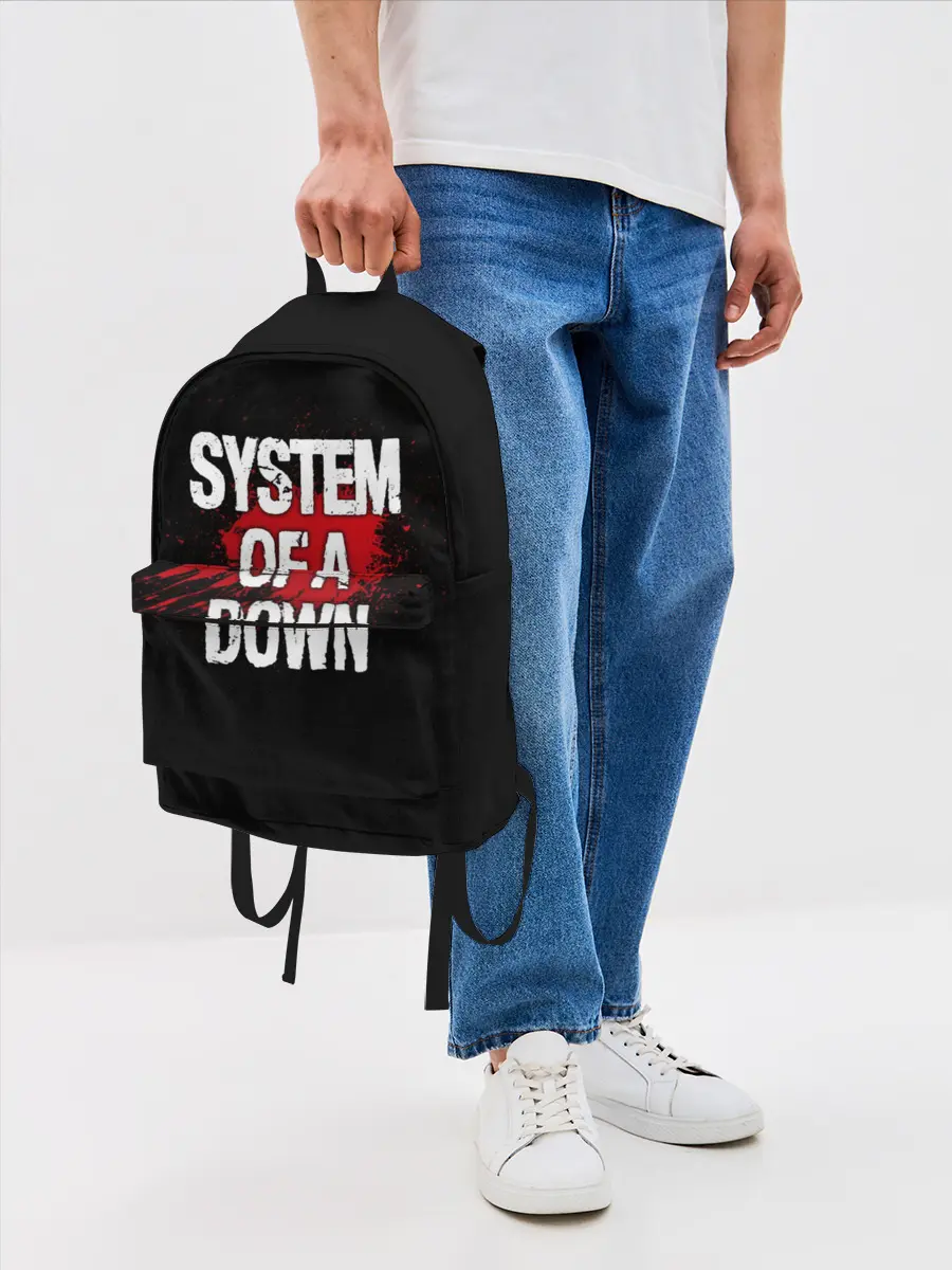 Рюкзак джинсовый / System of a Down