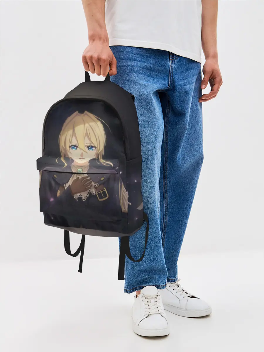 Рюкзак джинсовый / Violet Evergarden