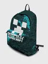 Рюкзак джинсовый / Кирилл в стиле Minecraft