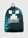 Рюкзак джинсовый / Матвей в стиле Minecraft