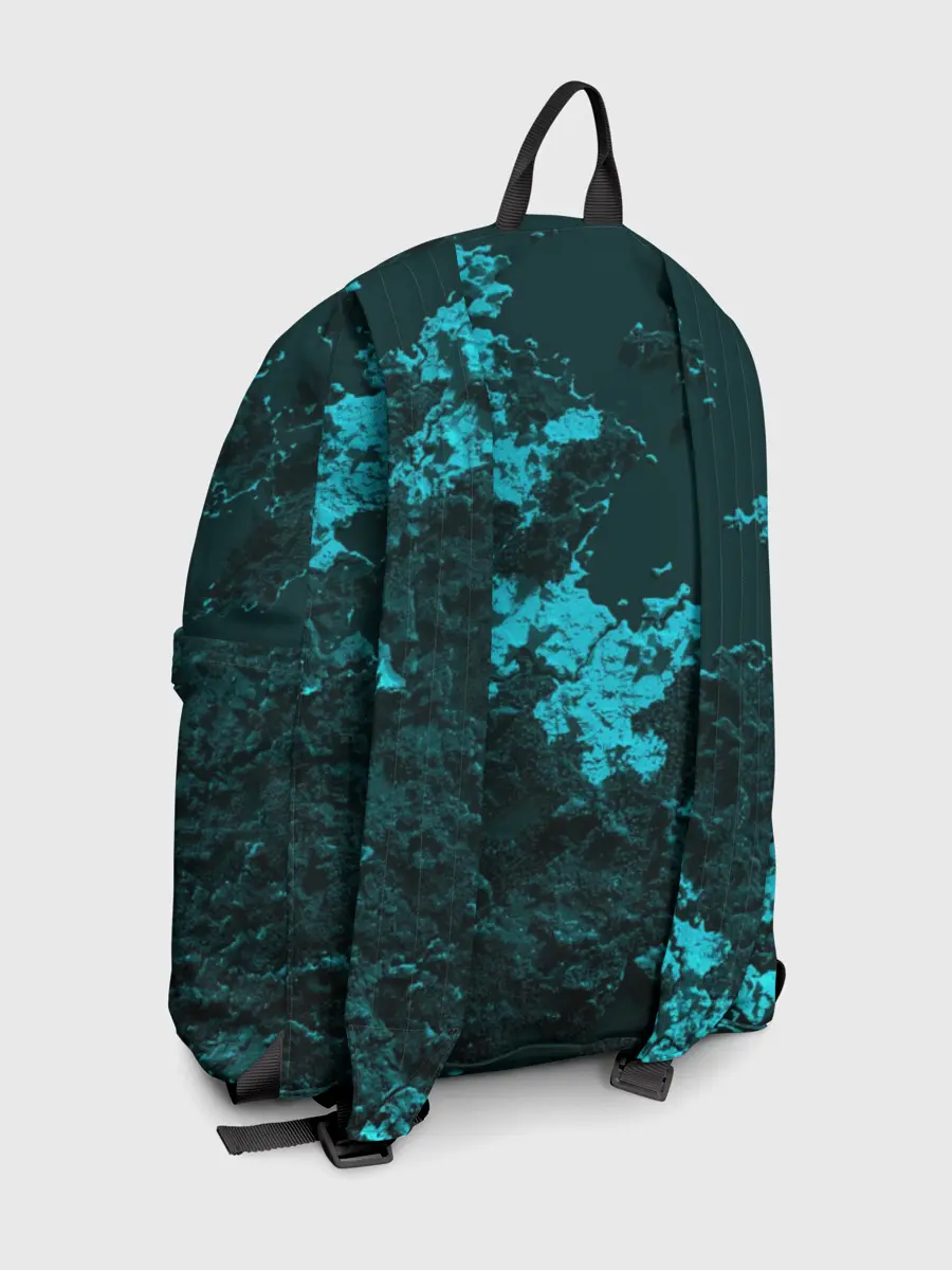 Рюкзак джинсовый / Костя в стиле Minecraft