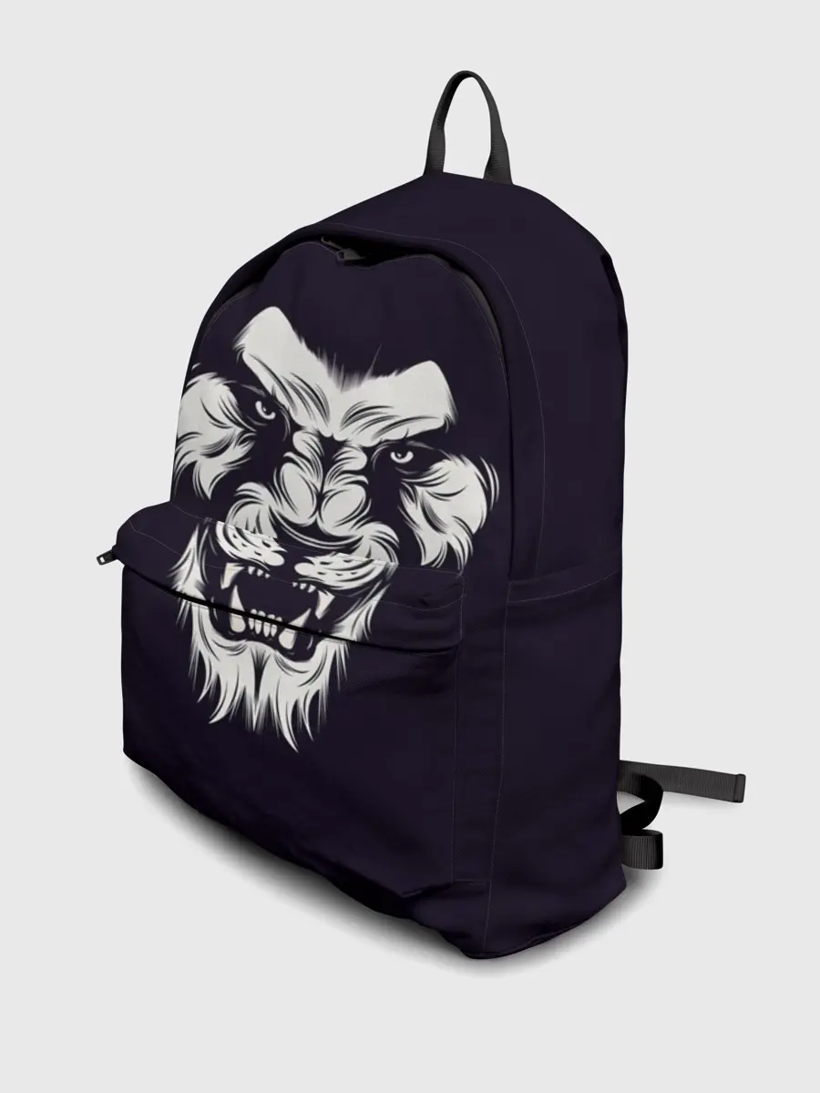 Рюкзак джинсовый / Лев