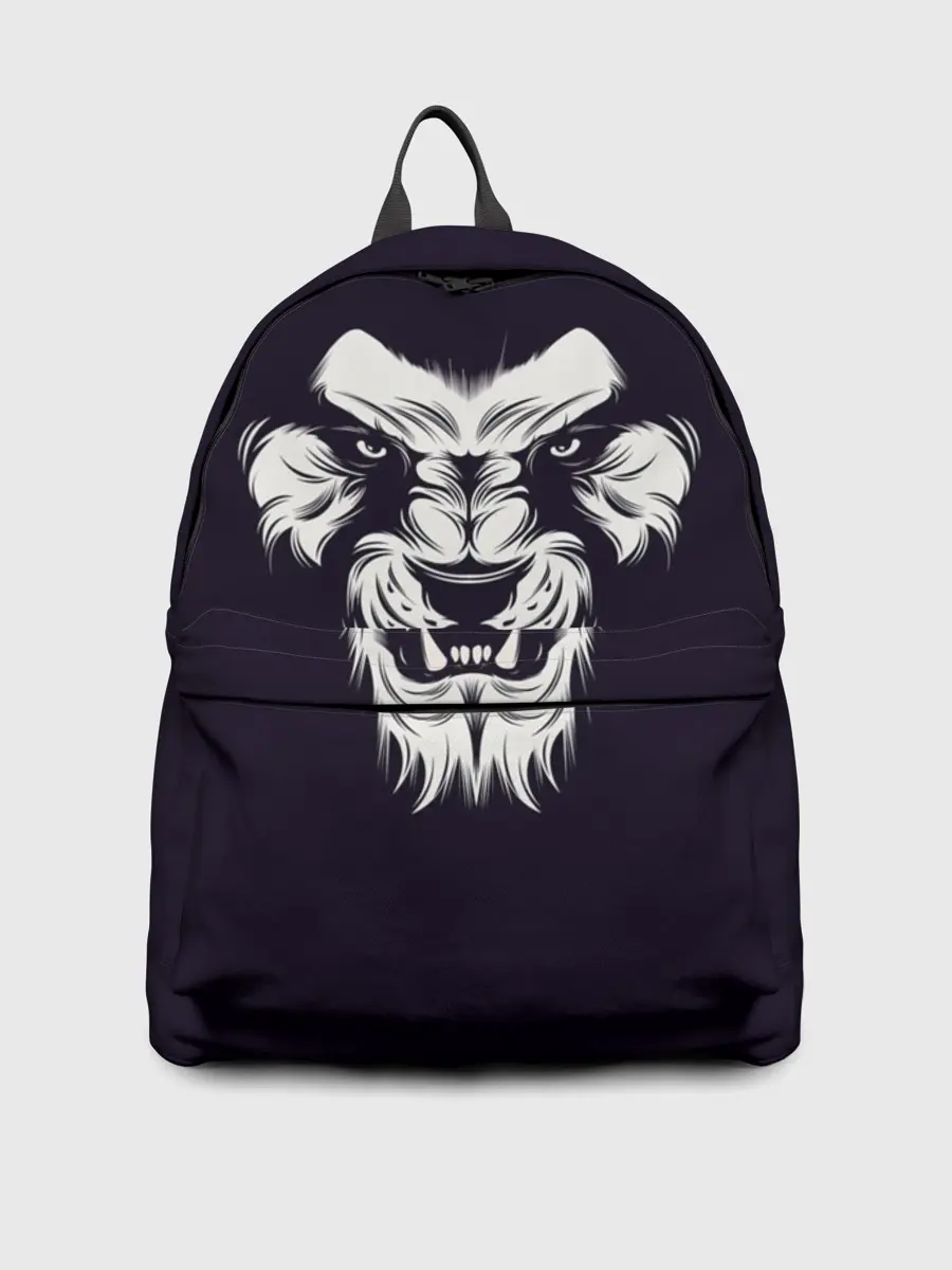 Рюкзак джинсовый / Лев