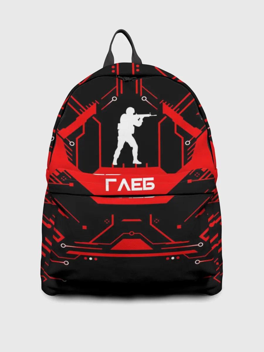 Рюкзак джинсовый / Counter Strike-Глеб