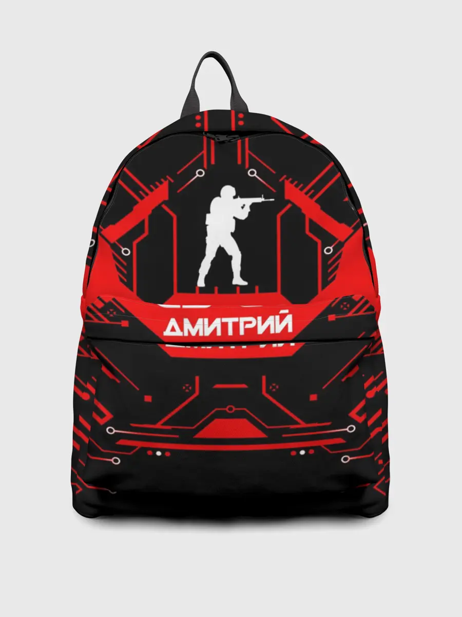 Рюкзак джинсовый / Counter Strike-Дмитрий