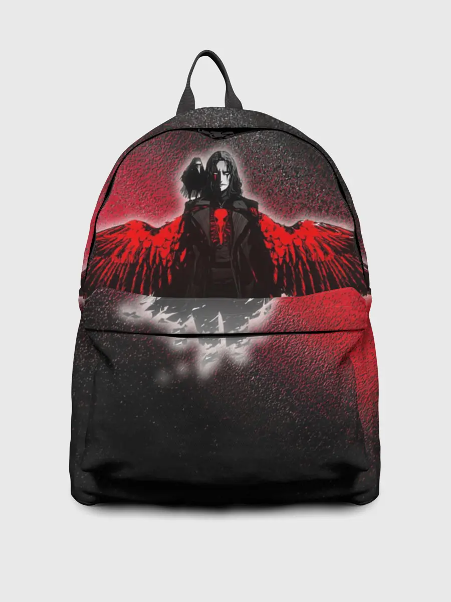 Рюкзак джинсовый / Ворон