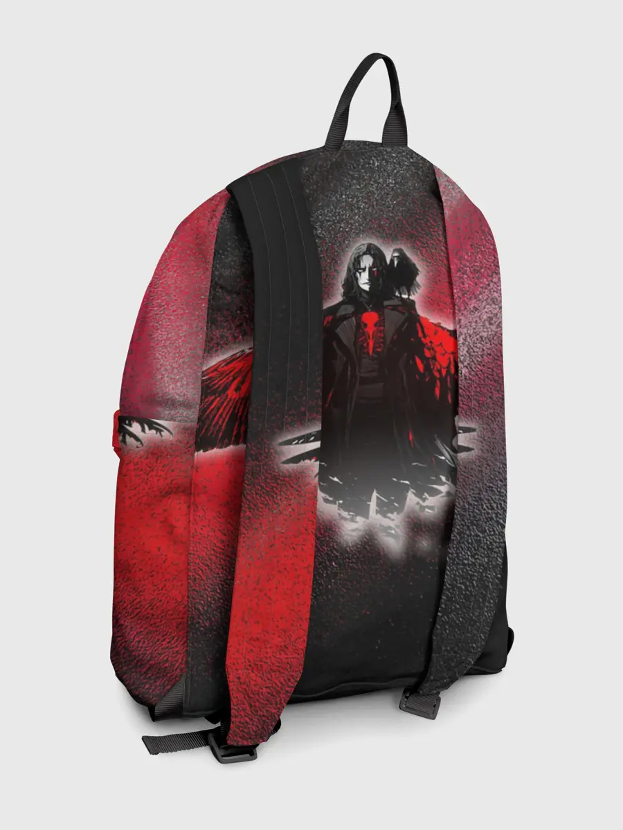 Рюкзак джинсовый / Ворон