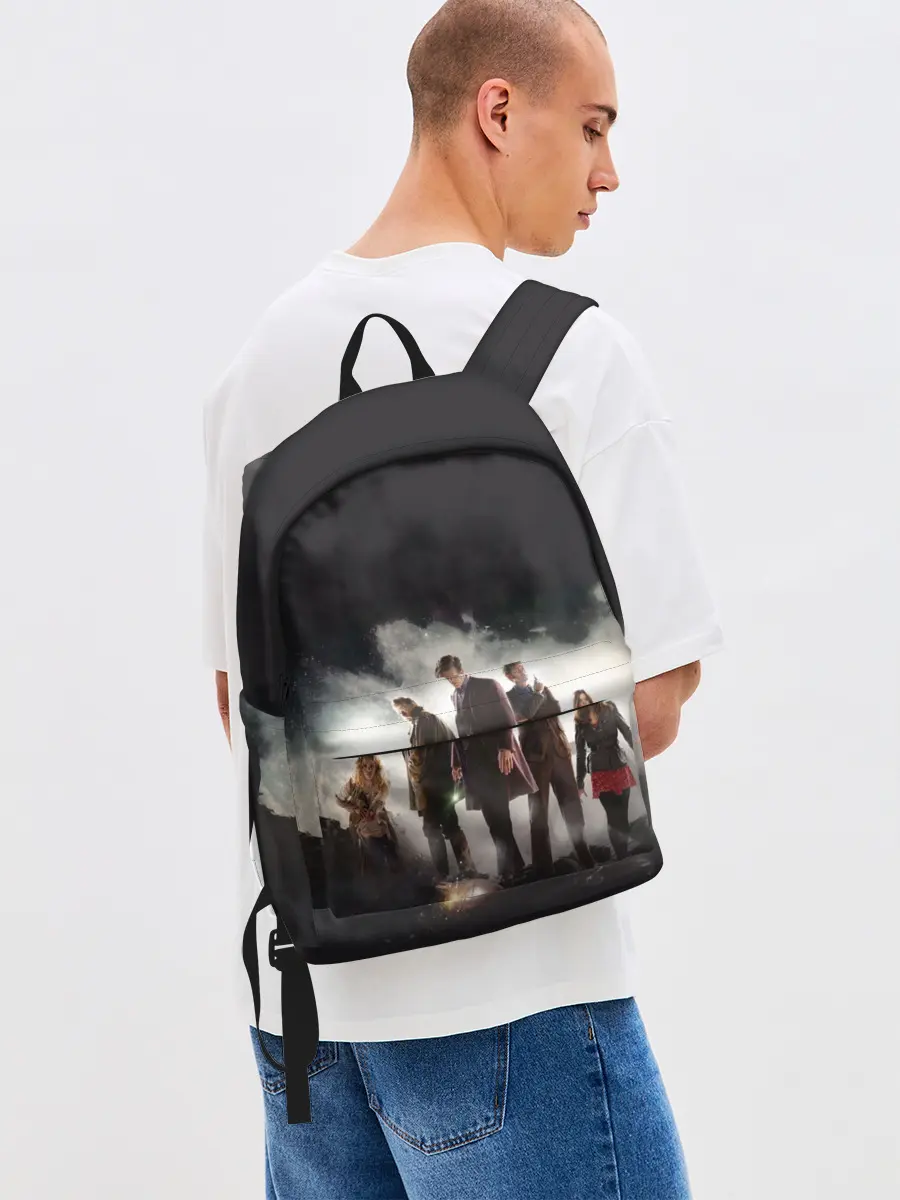 Рюкзак джинсовый / Doctor Who