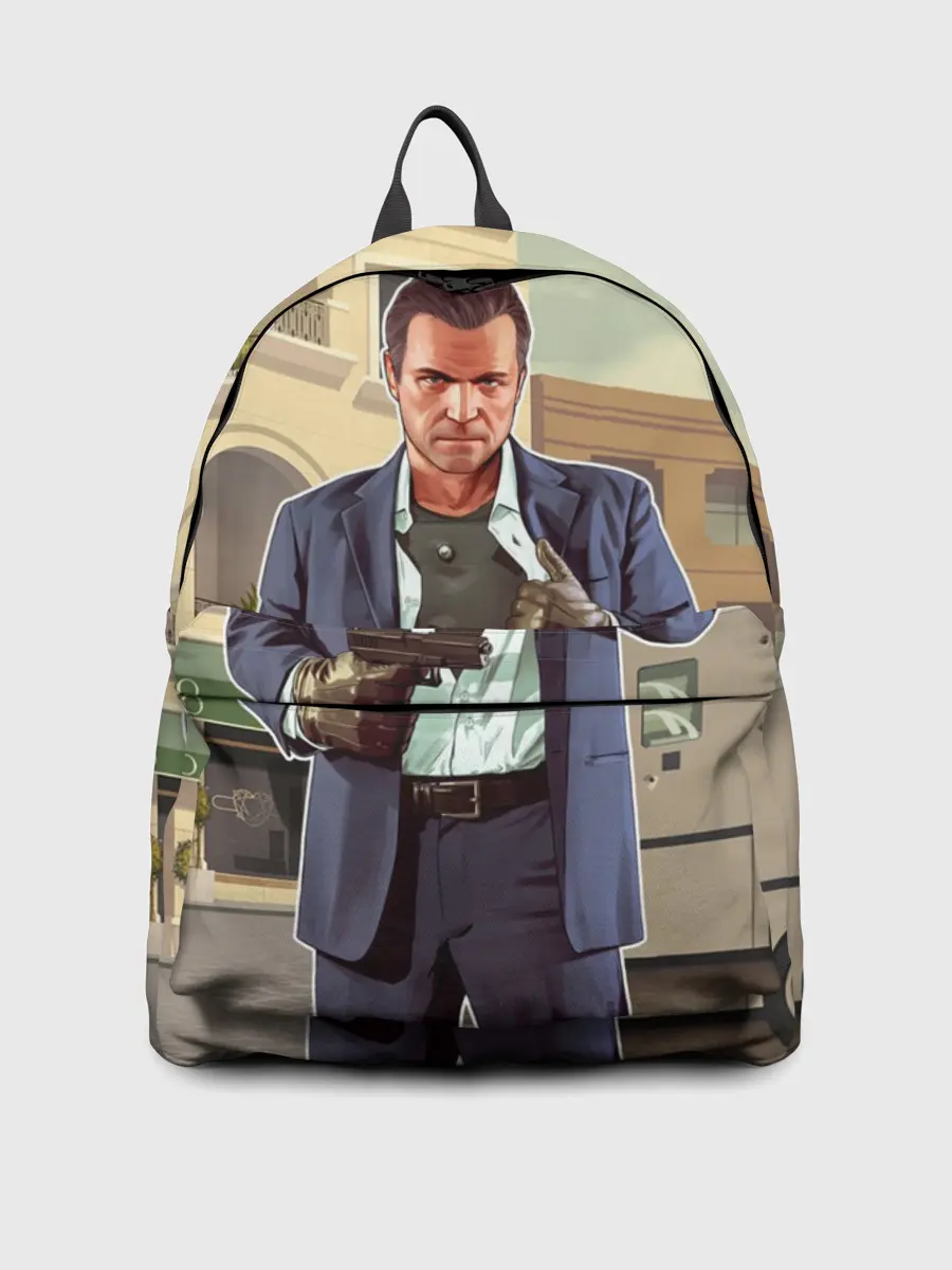 Рюкзак джинсовый / GTA V - Майкл