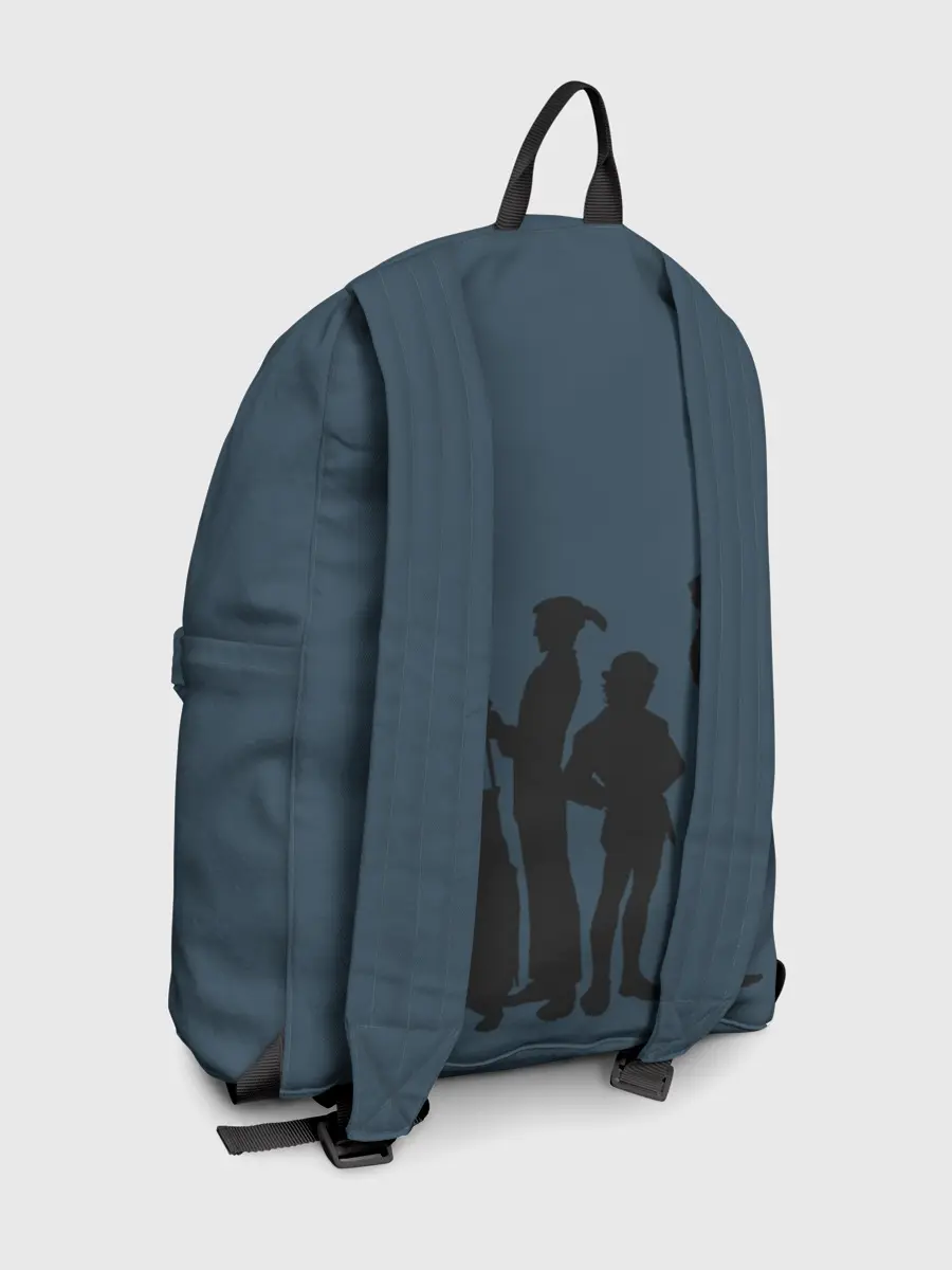 Рюкзак джинсовый / Осторожно!