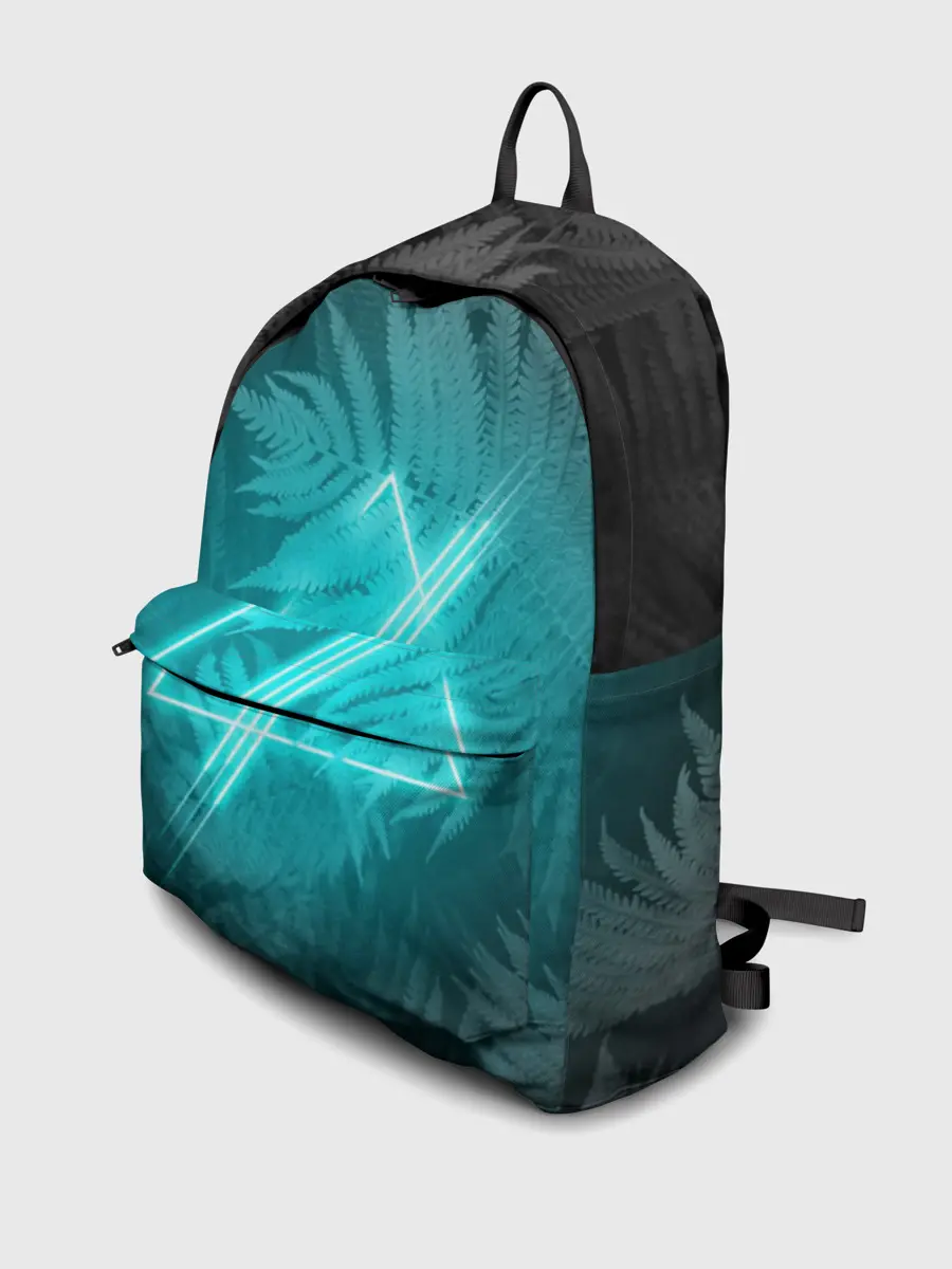 Рюкзак джинсовый / Neon light blue