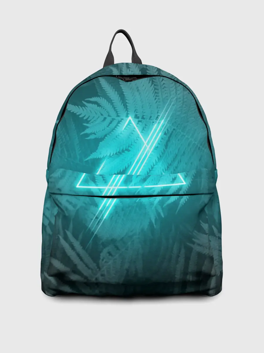 Рюкзак джинсовый / Neon light blue