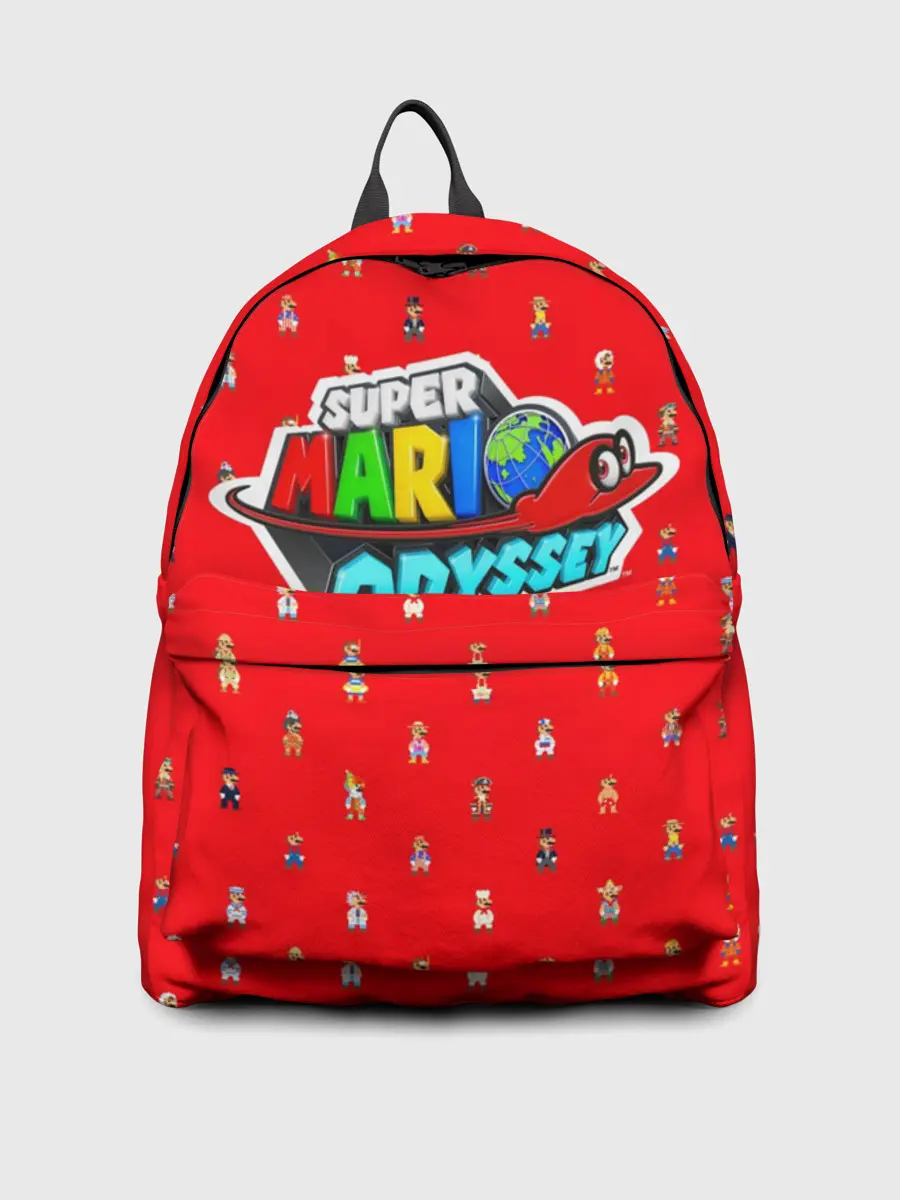 Рюкзак джинсовый / Super Mario Odyssey