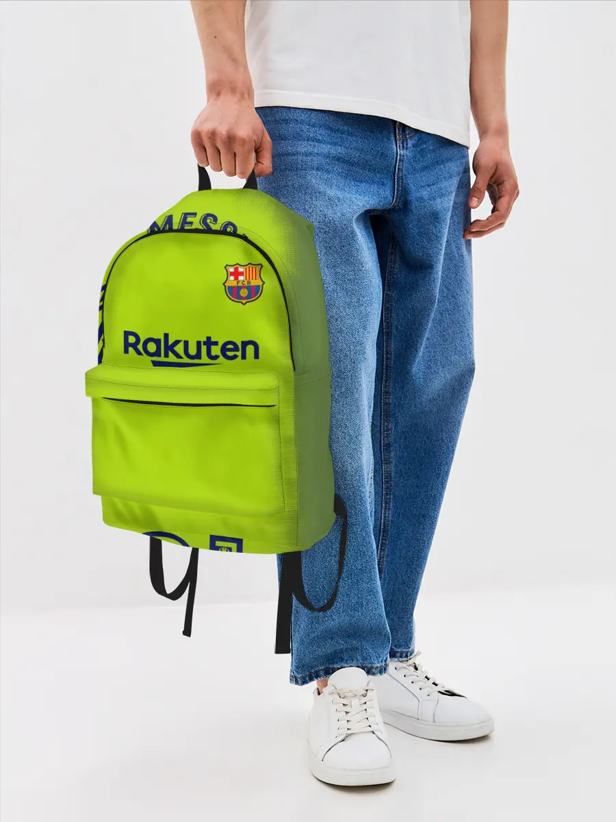 Рюкзак джинсовый / Месси Форма Новая Away 18/19