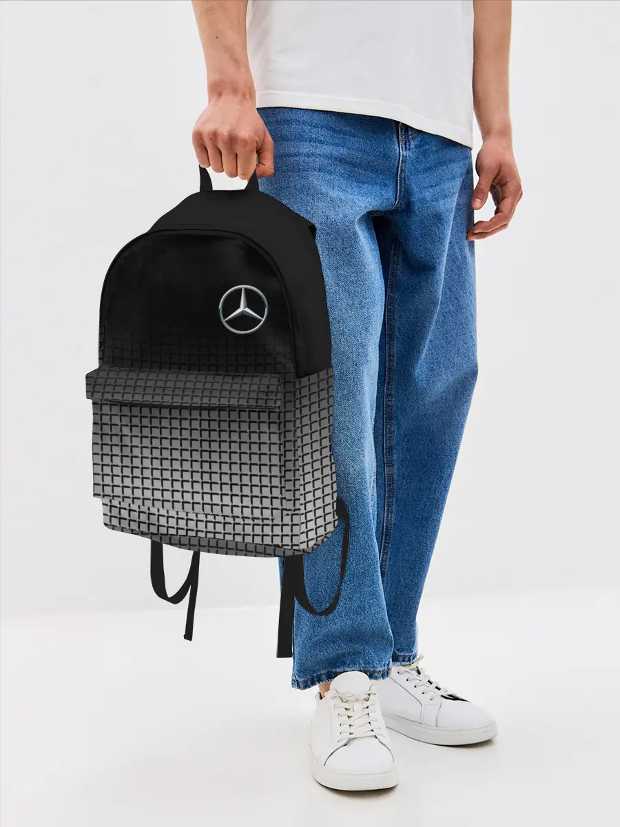 Рюкзак джинсовый / MERCEDES BENZ SPORT