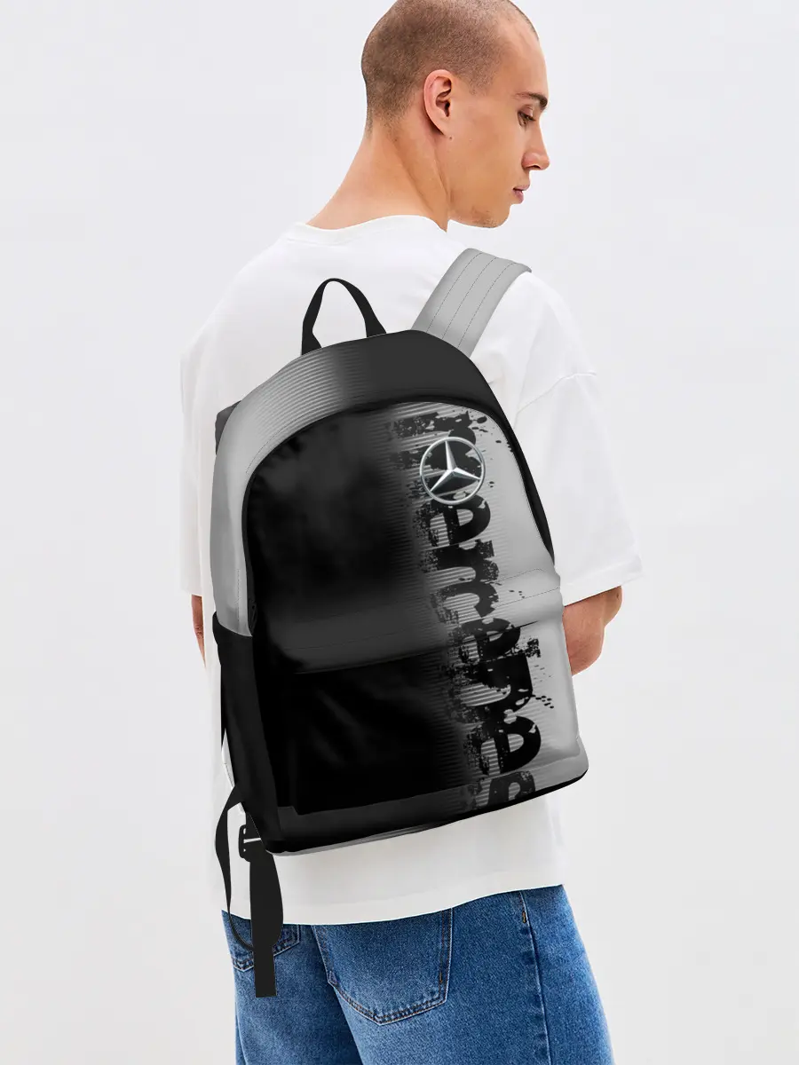 Рюкзак джинсовый / MERCEDES BENZ SPORT