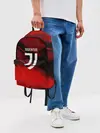 Рюкзак джинсовый / JUVENTUS SPORT RED