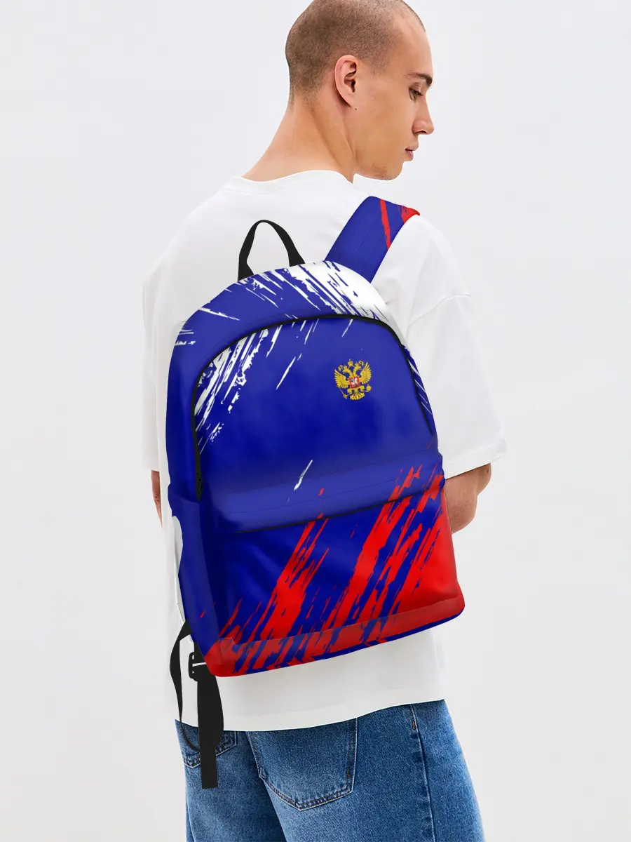 Рюкзак джинсовый / RUSSIA SPORT / РОССИЯ СПОРТ