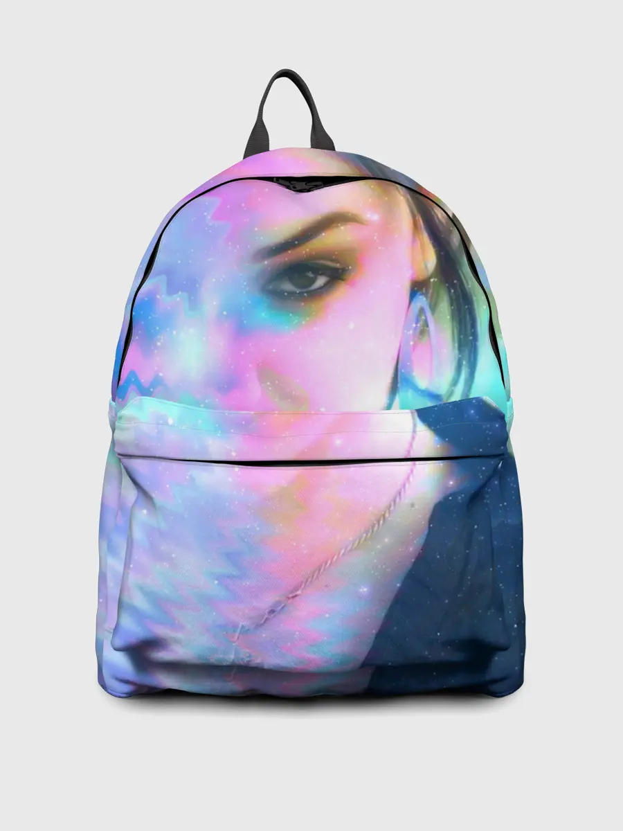 Рюкзак джинсовый / Саша Грей. Абстракция