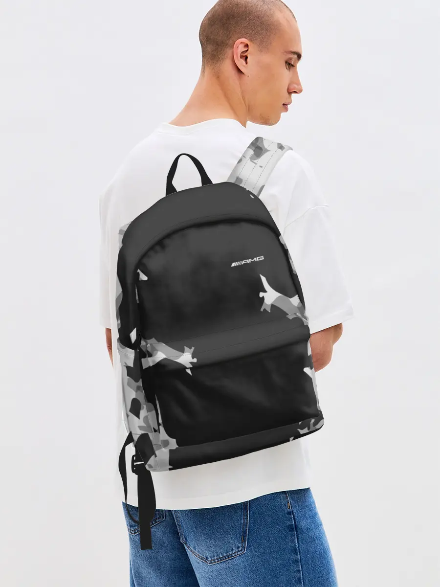 Рюкзак джинсовый / AMG SPORT