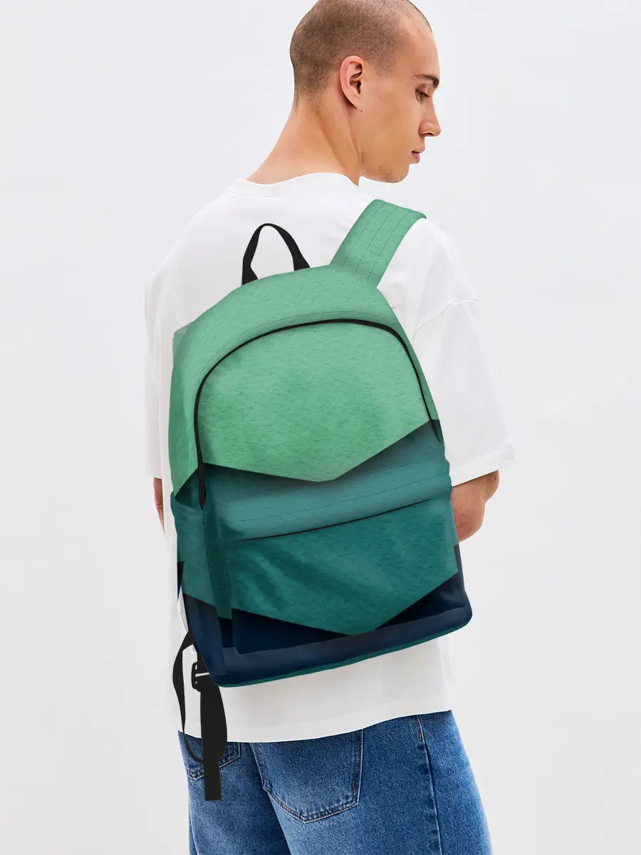 Рюкзак джинсовый / Текстура бумаги