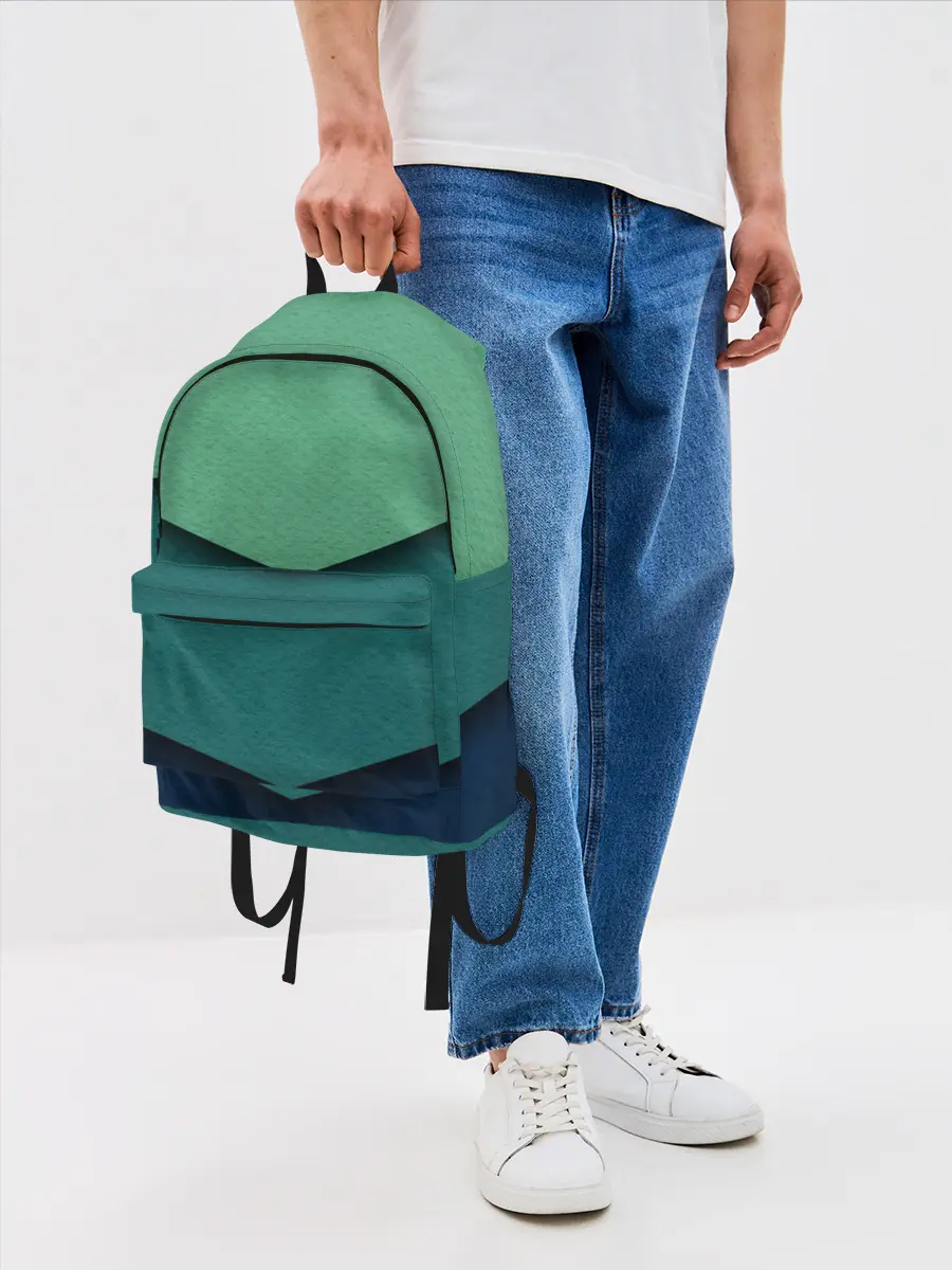 Рюкзак джинсовый / Текстура бумаги