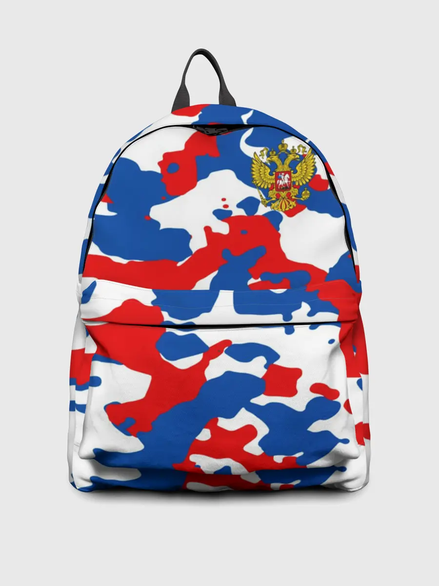 Рюкзак джинсовый / Герб РФ Милитари