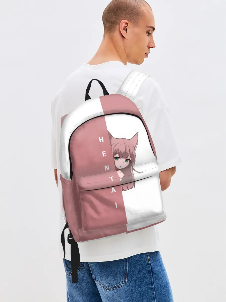 Рюкзак джинсовый / Японская анимация