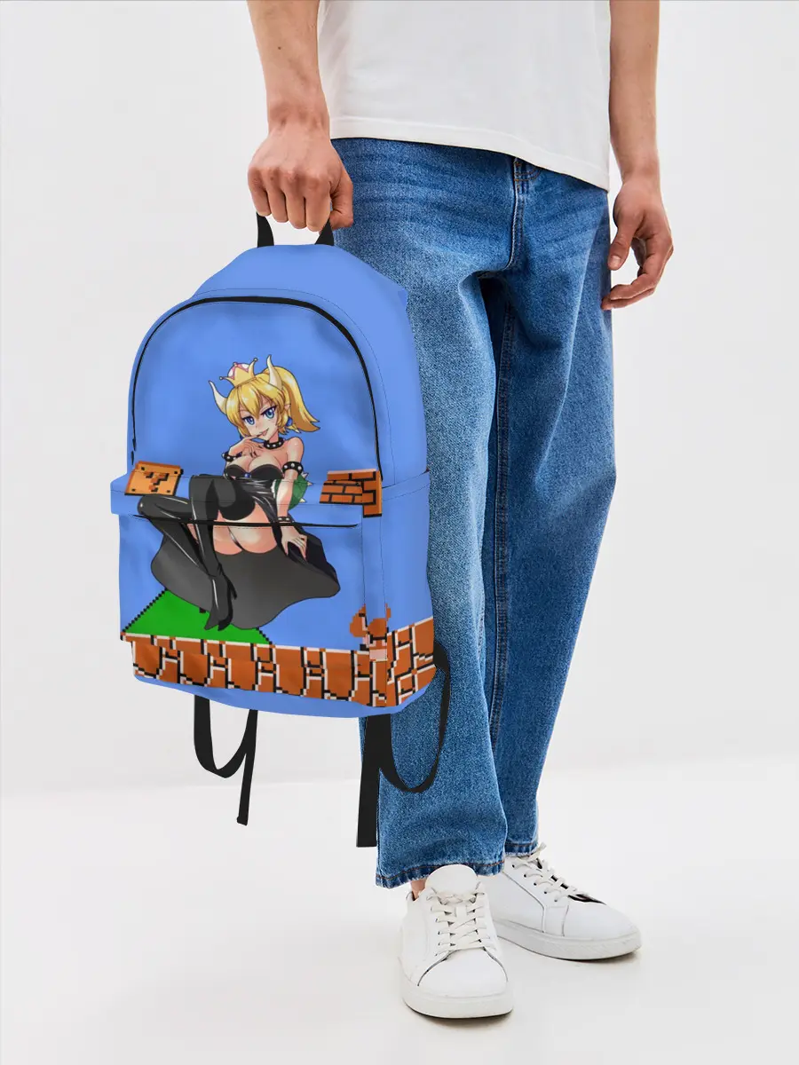 Рюкзак джинсовый / Bowsette