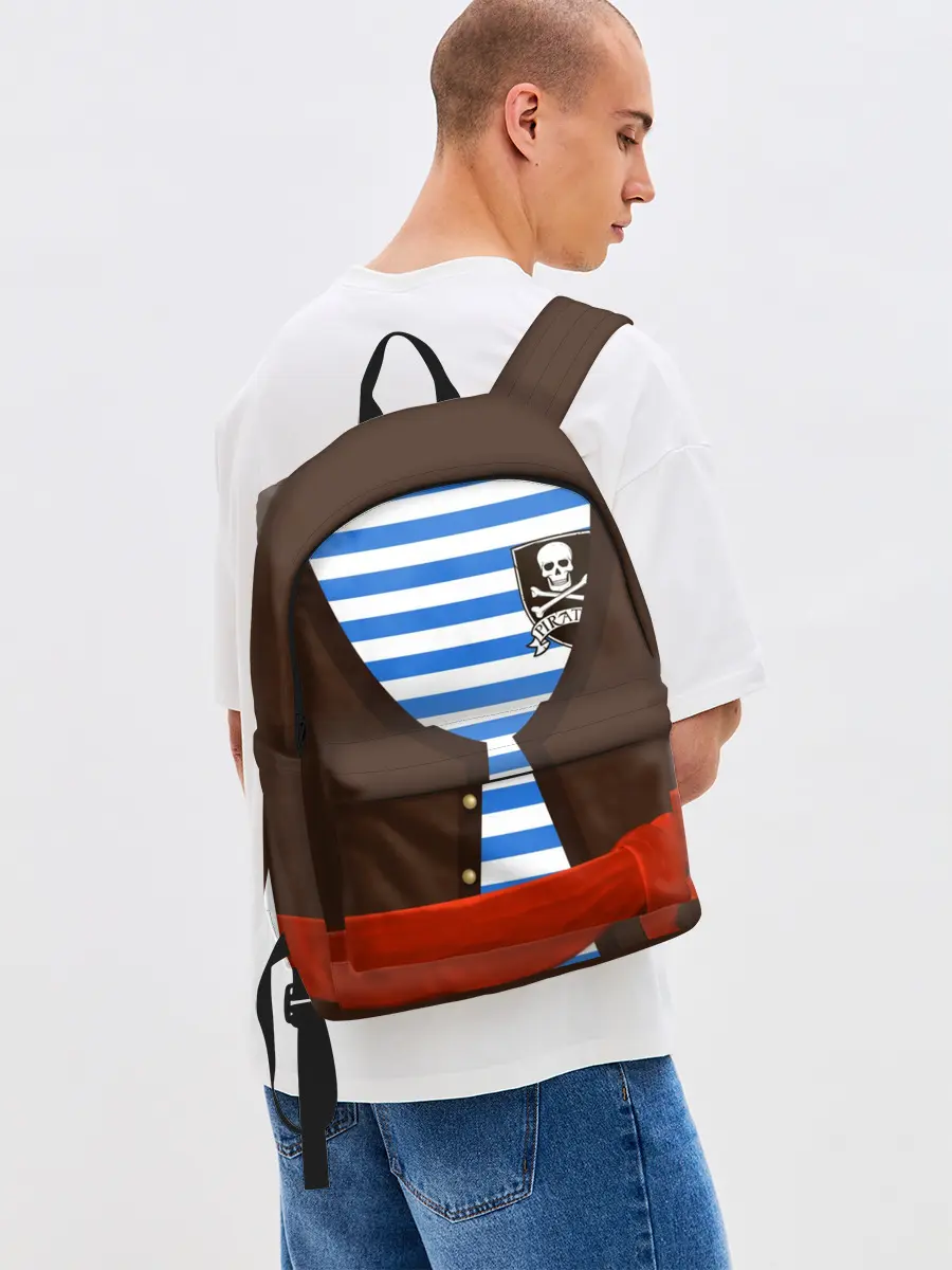 Рюкзак джинсовый / Костюм пирата