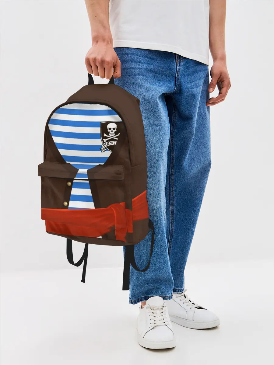 Рюкзак джинсовый / Костюм пирата