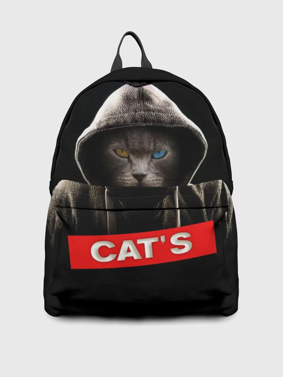 Рюкзак джинсовый / Кот