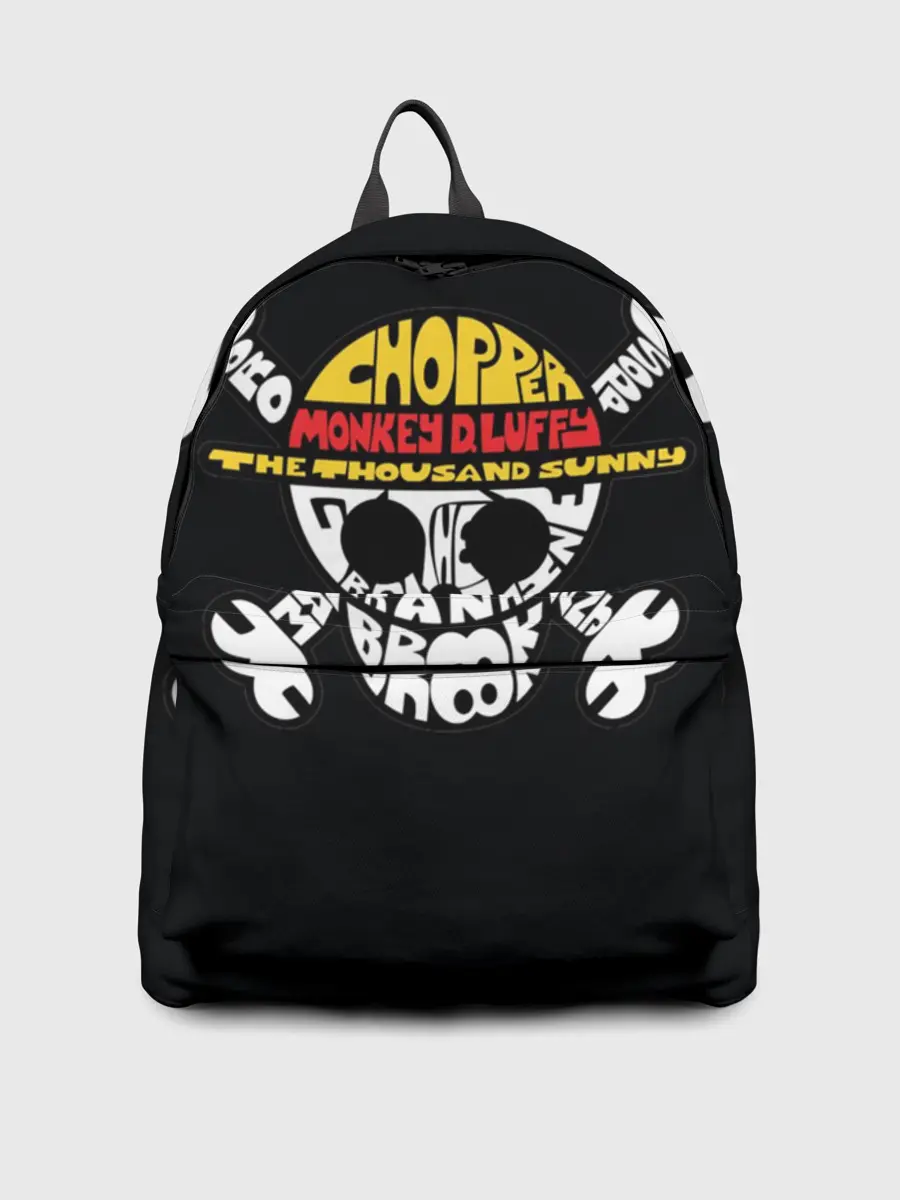 Рюкзак джинсовый / One piece words флаг