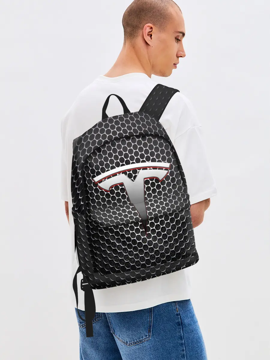 Рюкзак джинсовый / TESLA