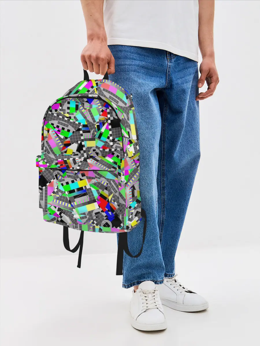 Рюкзак джинсовый / Экран профилактики