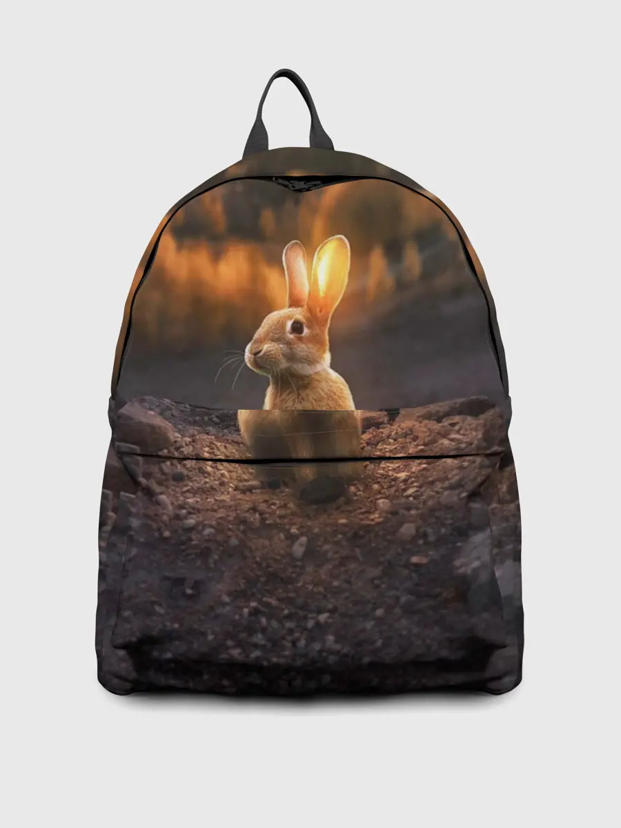 Рюкзак джинсовый / Солнечный зайчик