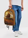 Рюкзак джинсовый / русь