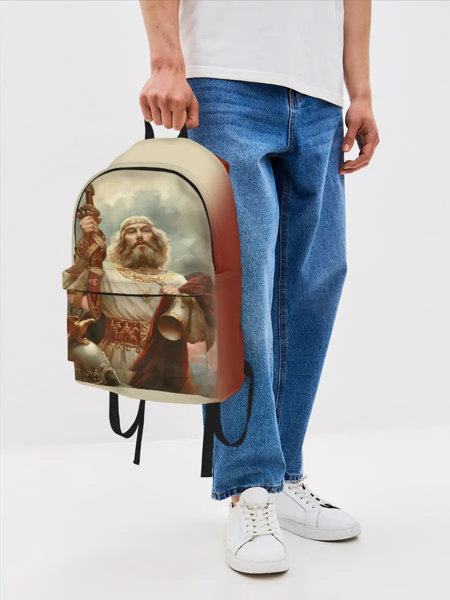 Рюкзак джинсовый / русь