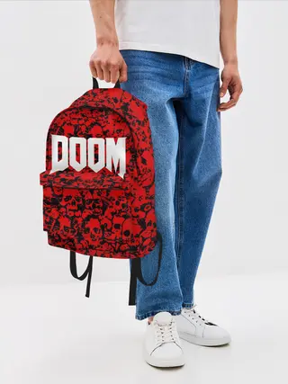 Рюкзак джинсовый / DOOM