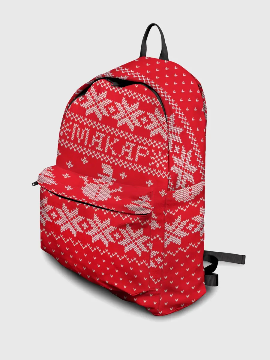 Рюкзак джинсовый / Новогодний Макар