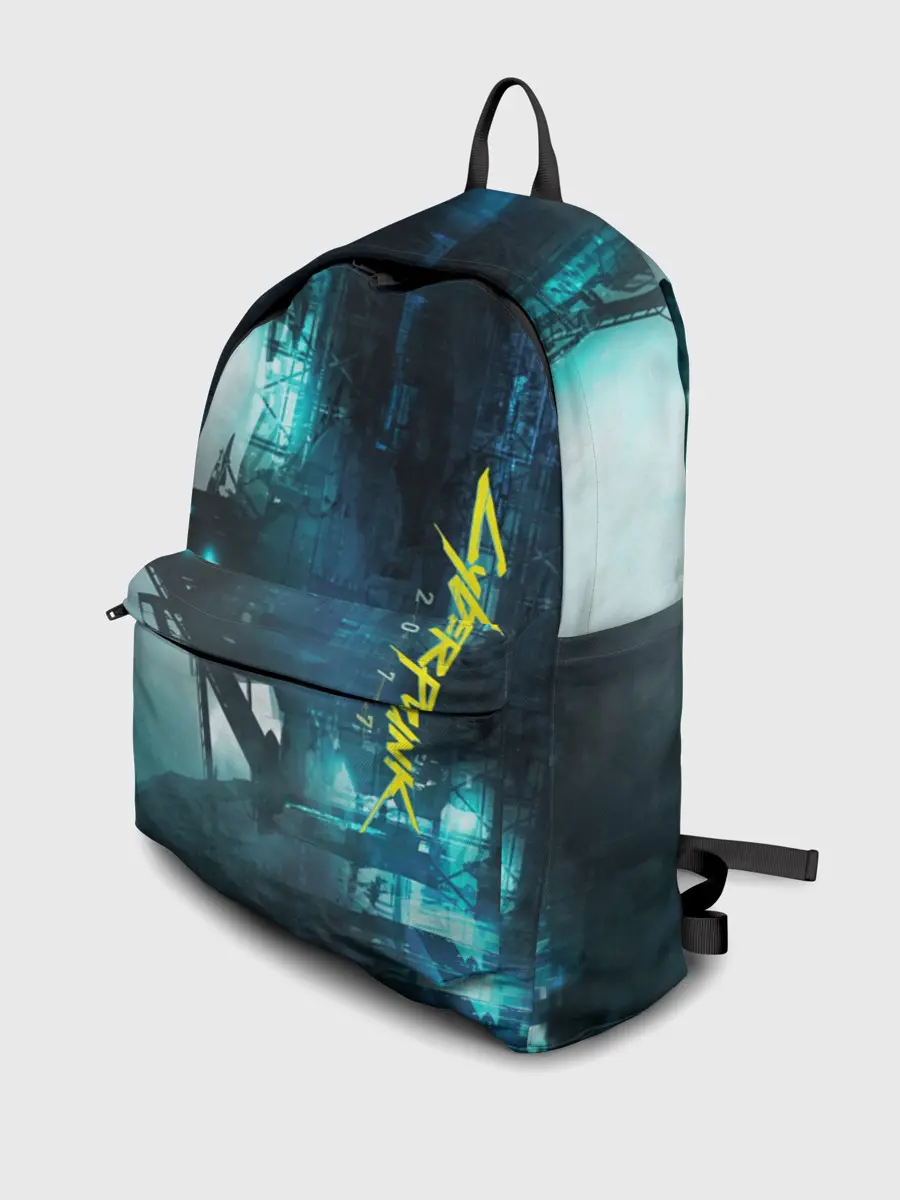 Рюкзак джинсовый / Cyberpunk 2077