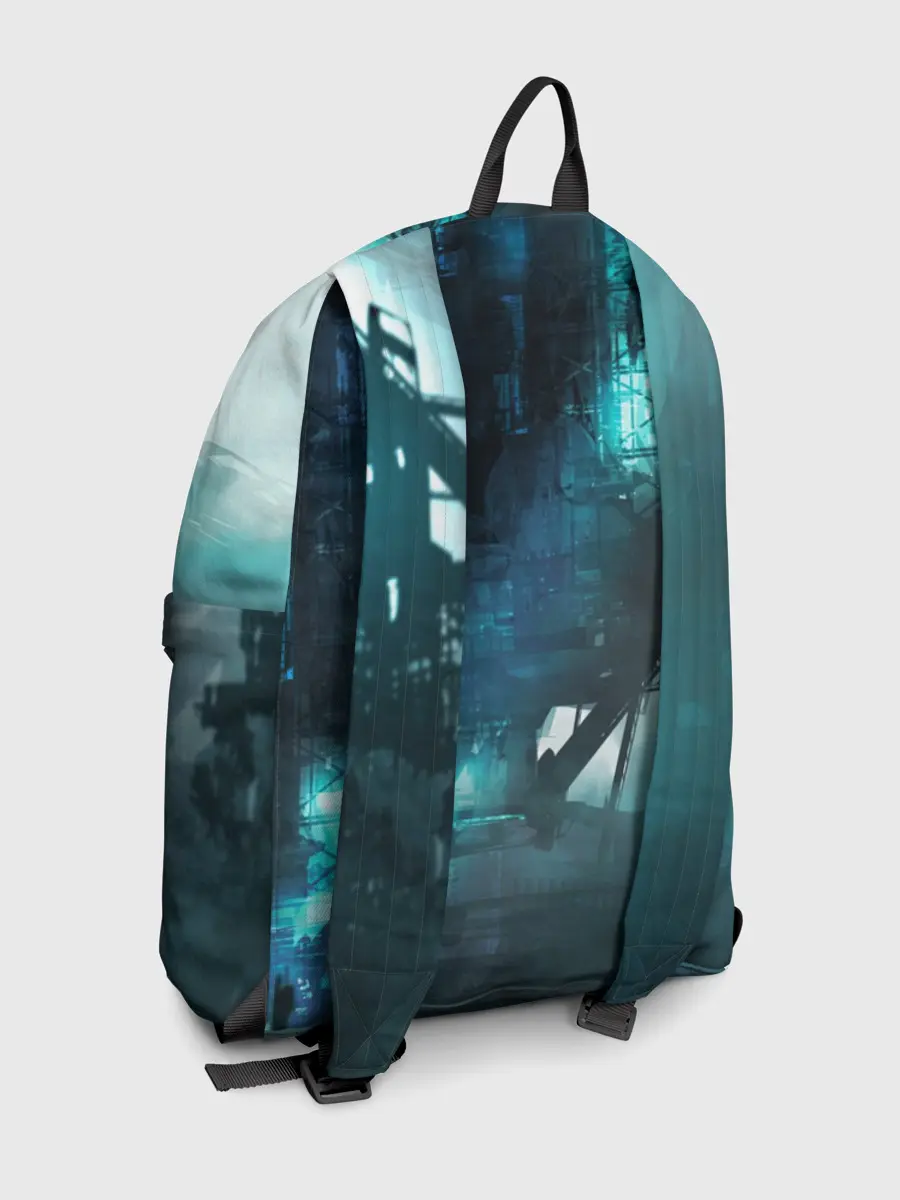 Рюкзак джинсовый / Cyberpunk 2077