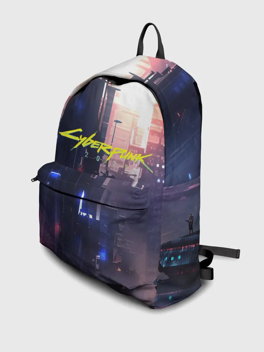 Рюкзак джинсовый / Cyberpunk 2077