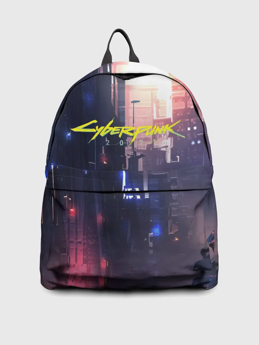 Рюкзак джинсовый / Cyberpunk 2077