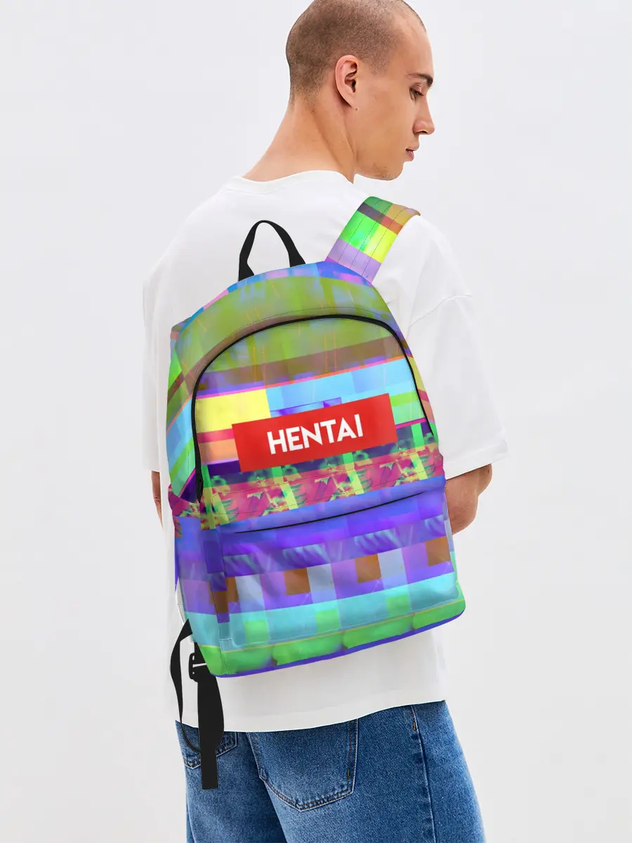 Рюкзак джинсовый / Японская анимация