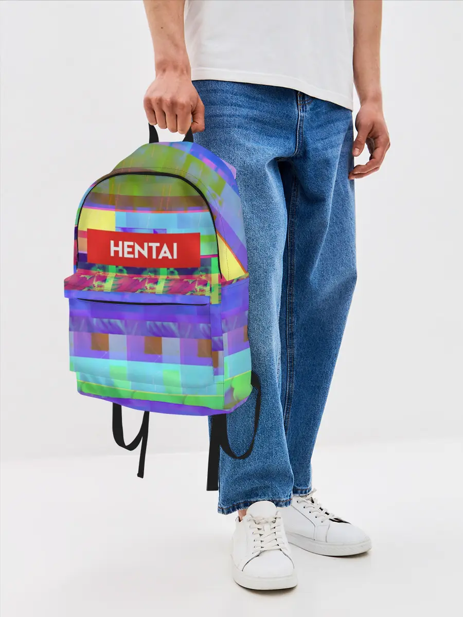 Рюкзак джинсовый / Японская анимация